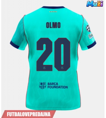 Lacne Muži Futbalové dres Barcelona Dani Olmo #20 2026-27 Krátky Rukáv - Tretina